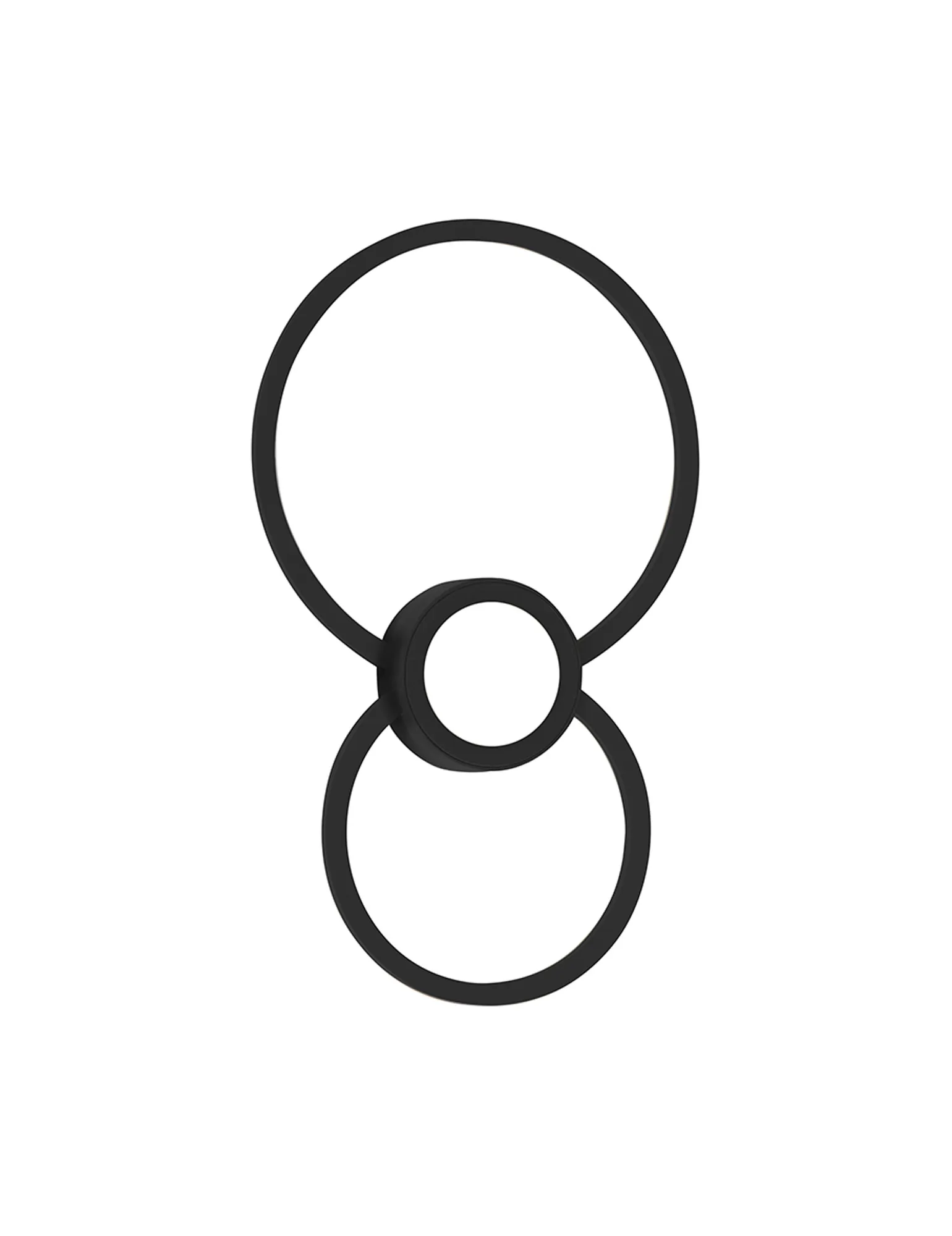 Mural Black Wall Lights Mantra Fusion Flush Wall Lights